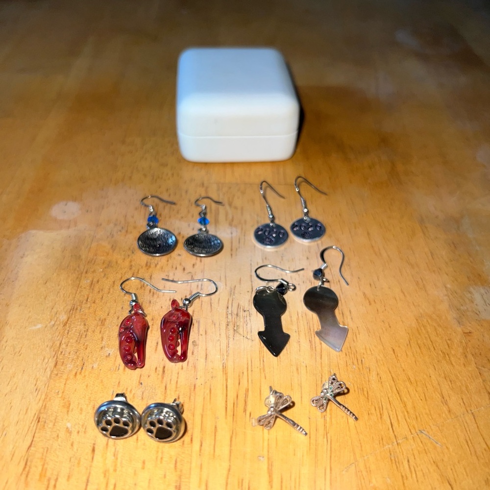 Assorted Earrings Set with Box